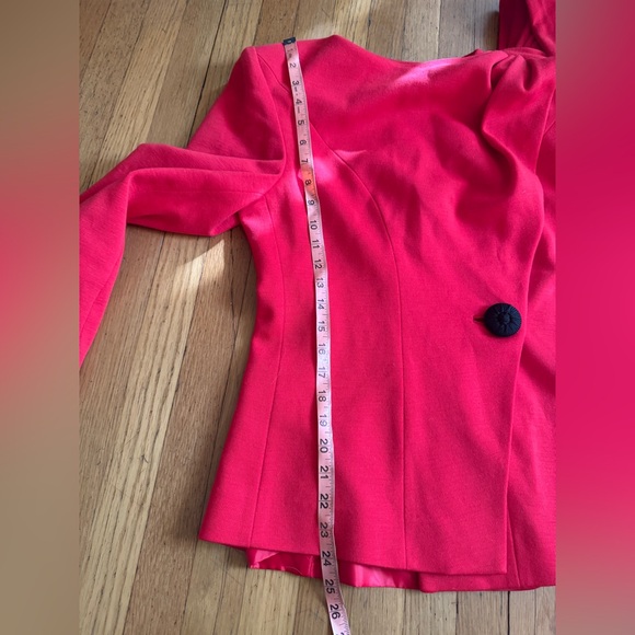 80s does 40s Vintage Lilli Ann Red Blazer - Picture 11 of 11